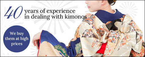 40 years of experience in dealing with kimonos